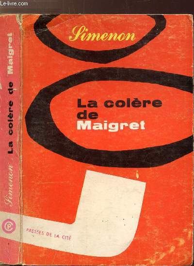 LA COLERE DE MAIGRET