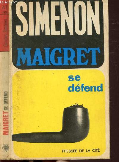 MAIGRET SE DEFEND - COLLECTION MAIGRET N41