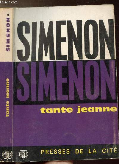 TANTE JEANNE - COLLECTION MAIGRET N9