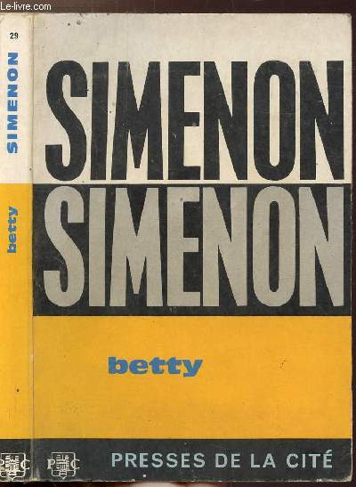 BETTY - COLLECTION MAIGRET N29