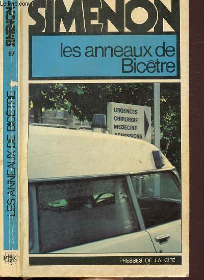 LES ANNEAUX DE BICETRE - COLLECTION MAIGRET N°57