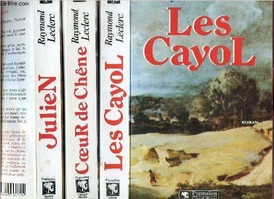 LES CAYOL - 3 VOLUMES - TOMES I+II+III - COEUR DE CHENE - JULIEN