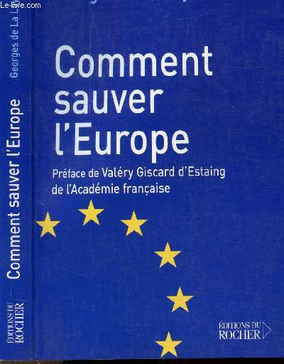 COMMENT SAUVER L'EUROPE