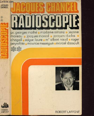 RADIOSCOPIE - TOME II