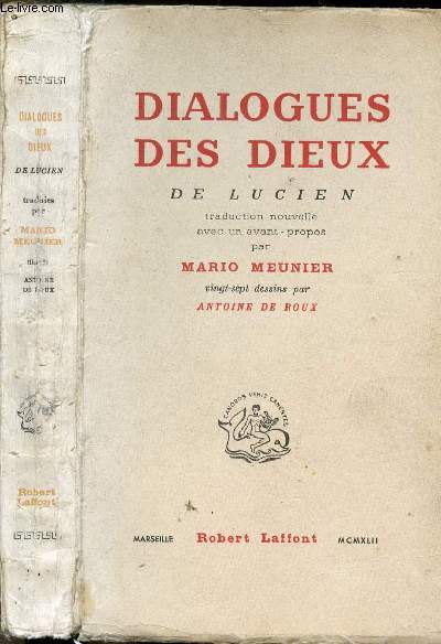 DIALOGUES DES DIEUX DE LUCIEN