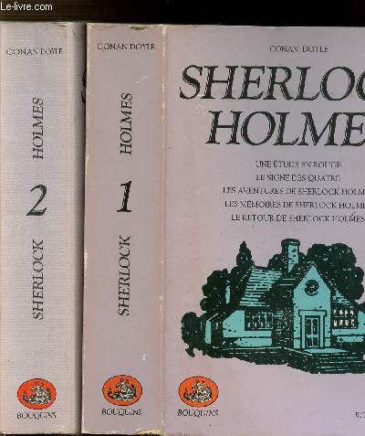 SHERLOCK HOLMES - 2 VOLUMES - TOMES I+II