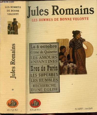 LES HOMMES DE BONNE VOLONTE - TOME I- COLLECTION 