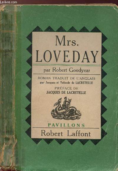MRS. LOVEDAY - COLLECTION PAVILLONS