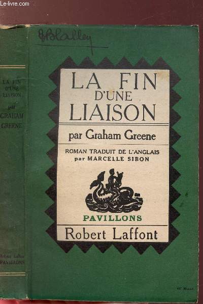 LA FIN D'UNE LIAISON - COLLECTION PAVILLONS