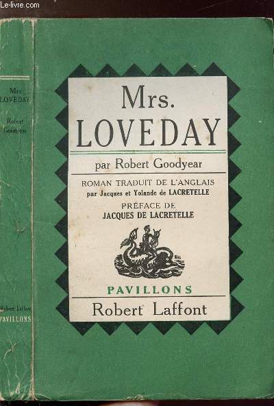 MRS LOVEDAY - COLLECTION PAVILLONS