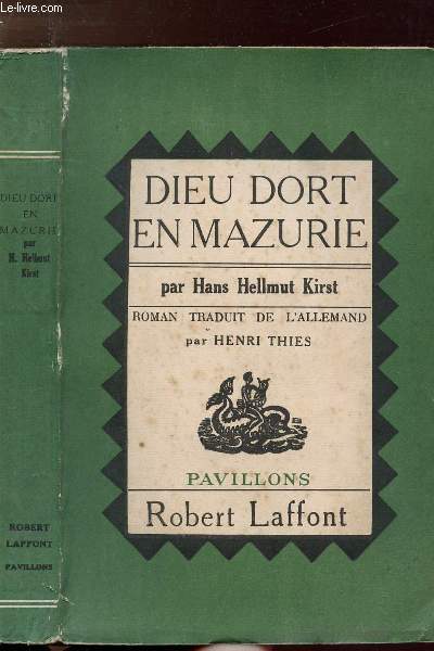 DIEU DORT EN MAZURIE - COLLECTION PAVILLONS