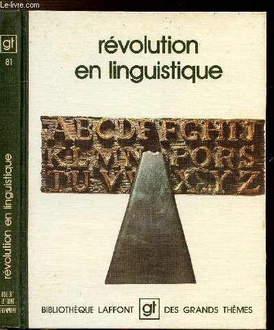 REVOLUTION EN LINGOUISTIQUE - COLLECTION 