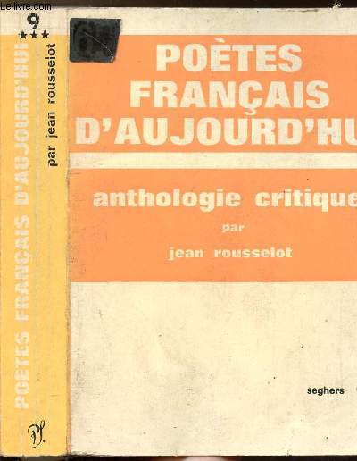POETES FRANCAIS D'AUJOURD'HUI - COLLECTION P.S. N9