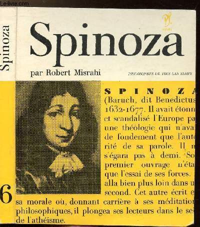 SPINOZA - COLLECTION PHILIOSOPHES DE TOUS LES TEMPS N6