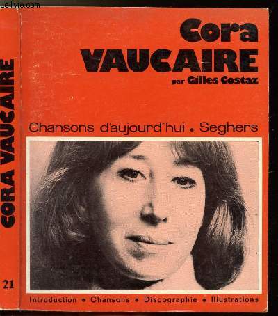 CORA VAUCAIRE - COLLECTION CHANSONS D'AUJOURD'HUI N21