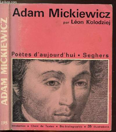 ADAM MICKIEWICZ - COLLECTION POETES D'AUJOURD'HUI N195