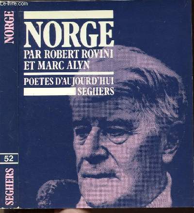 NORGE - COLLECTION POETES D'AUJOURD'HUI N52
