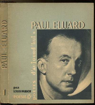 PAUL ELUARD - COLLECTION POETES D'AUJOURD'HUI N1