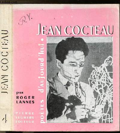 JEAN COCTEAU - COLLECTION POETES D'AUJOURD'HUI N4