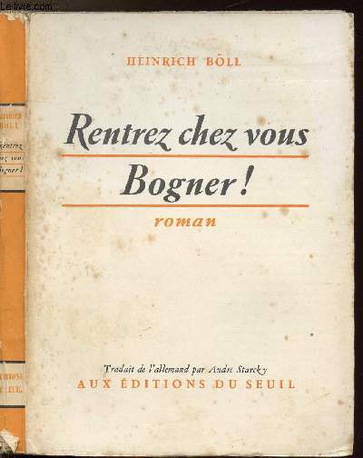 RENTREZ CHEZ VOUS BOGNER !