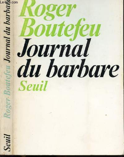 JOURNAL DU BARBARE