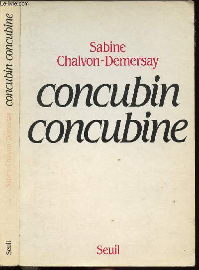 CONCUBIN CONCUBINE