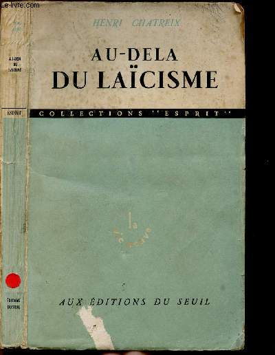 AU-DELA DU LAICISME