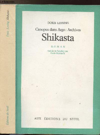 SHIKASTA - CANOPUS DANS ARGO : ARCHIVES