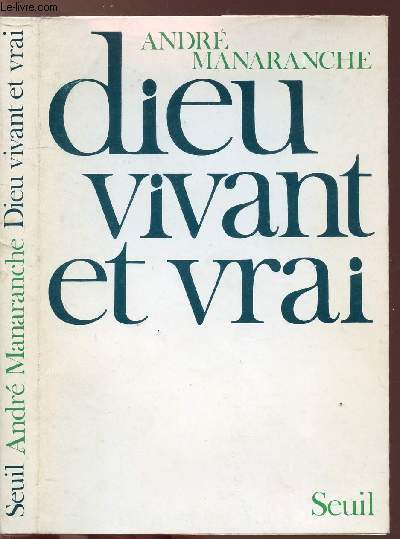 DIEU VIVANT ET VRAI