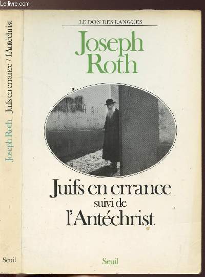 JUIFS EN ERRANCE SUIVI DE L'ANTECHRIST