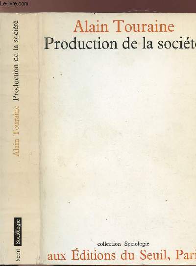 PRODUCTION DE LA SOCIETE