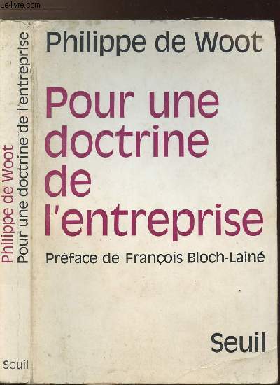 POUR UNE DOCTRINE DE L'ENTREPRISE