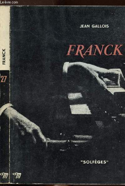 FRANCK - COLLECTION SOLFEGES N27