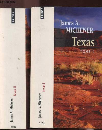 TEXAS - 2 VOLUMES - TOMES I+II - COLLECTION POINTS NP382+383