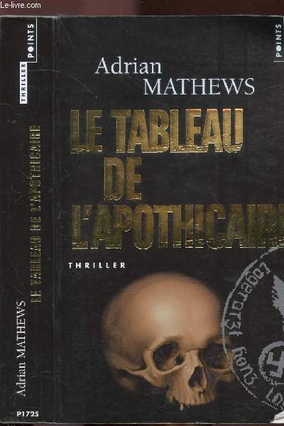 LE TABLEAU DE L'APOTHICAIRE - COLLECTION POINTS THRILLER NP1725