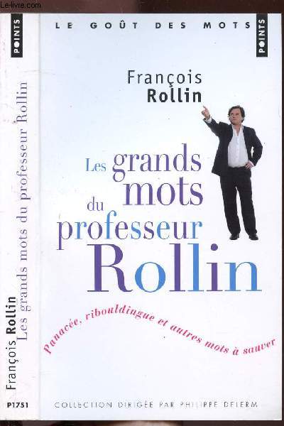 LES GRANDS MOTS DU PROFESSEUR ROLLIN - COLLECTION POINTS ROMAN NP1751