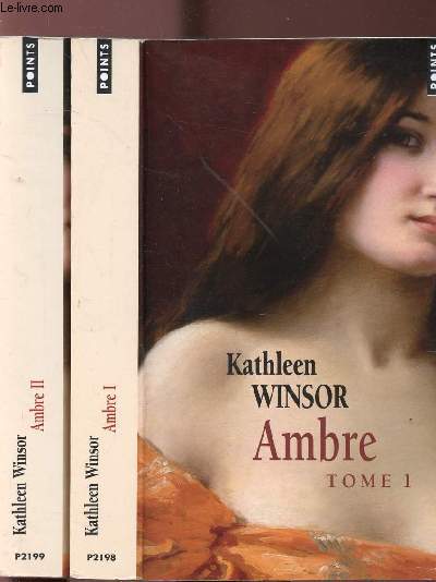 AMBRE - 2 VOLUMES - TOMES I+II - COLLECTION POINTS ROMAN NP2198+2199