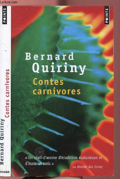 CONTES CARNIVORES - COLLECTION POINTS ROMAN NP2480