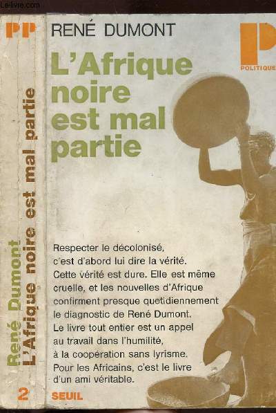 L'AFRIQUE NOIRE EST MAL PARTIE - COLLECTION POLITIQUE N2