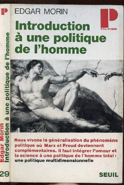 INTRODUCTION A UNE POLITIQUE DE L'HOMME- COLLECTION POLITIQUE N29