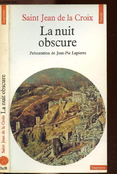 LA NUIT OBSCURE - COLLECTION POINTS SAGESSE NSa35