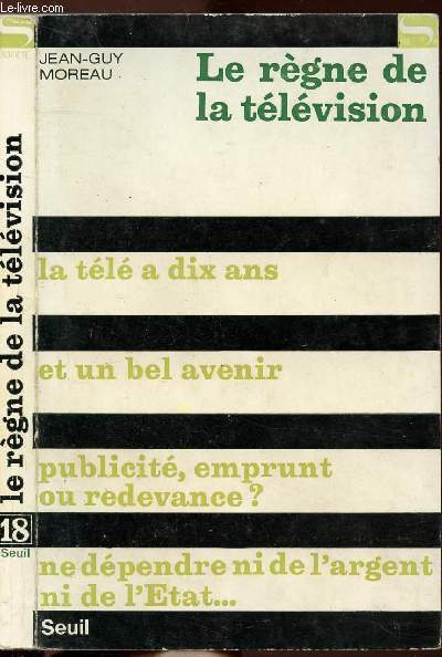 LE REGNE DE LA TELEVISION - COLLECTION SOCIETE N18