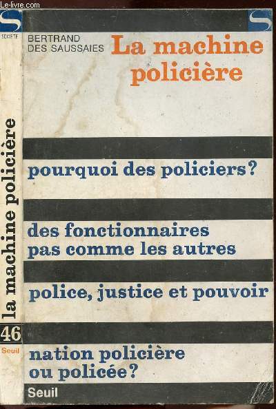 LA MACHINE POLICIERE - COLLECTION SOCIETE N46
