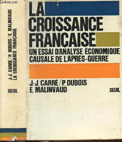 LA CROISSANCE FRANCAISE