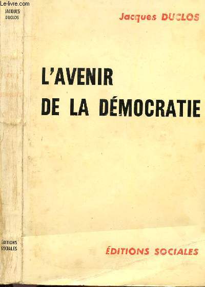 L'AVENIR DE LA DEMOCRATIE