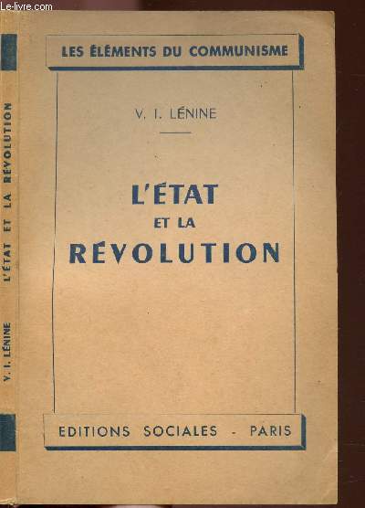 L'ETAT ET LA REVOLUTION