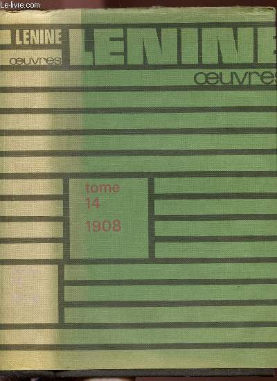 OEUVRES - TOME 14 - 1908