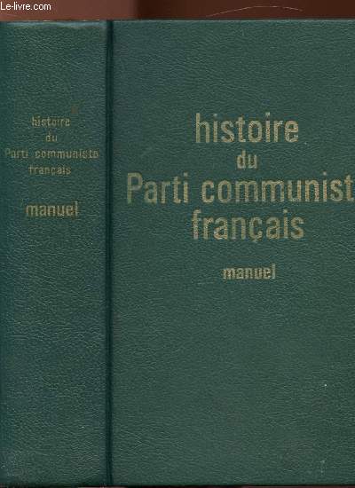 HISTOIRE DU PARTI COMMUNISTE FRANCAIS