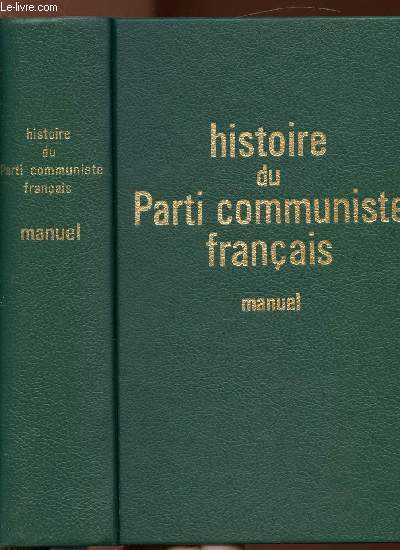 HISTOIRE DU PARTI COMMUNISTE FRANCAIS