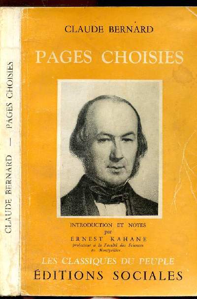 PAGES CHOISIES - COLLECTION LES CLASSIQUES DU PEUPLE